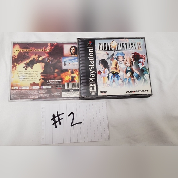 Final Fantasy IX (FF9) complete, for PS1 - Picture 2 of 11